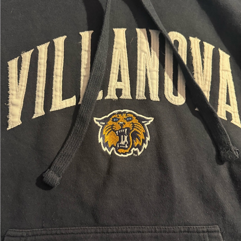 Villanova Navy Blue Old Varsity Brand Hoodie - Picture 3 of 4
